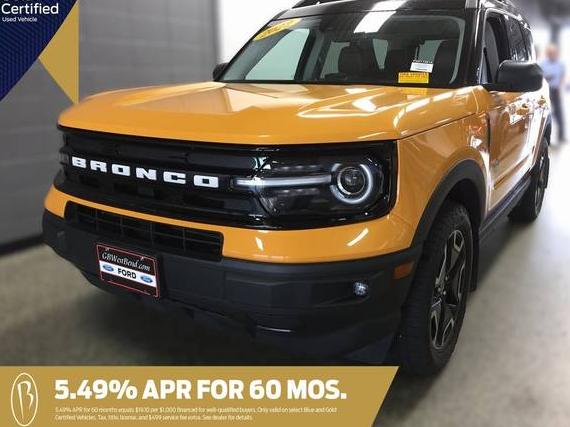 FORD BRONCO SPORT 2022 3FMCR9C67NRE29274 image FORD BRONCO SPORT 2022 3FMCR9C67NRE29274 image